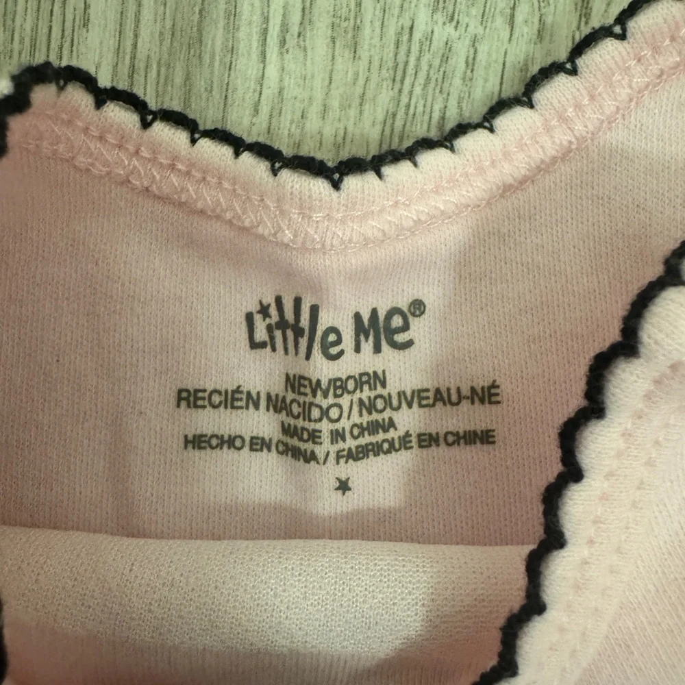 Little Me Ballet Slipper Pink and Black Kids Matching Set